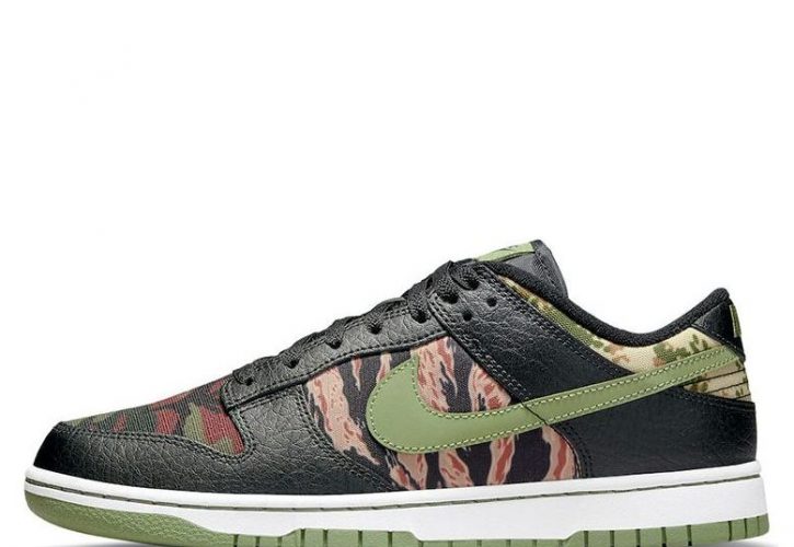 Nike Dunk Low Crazy Camo Unleashes Bold Style at Fashion Event in New York