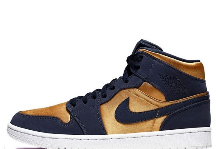 Air Jordan 1 Mid SE Obsidian Gold Redefines Street Style with Elegance and Flair