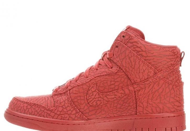 Nike Dunk High Premium Ultimate Glory Red Takes Center Stage at Fashion Week