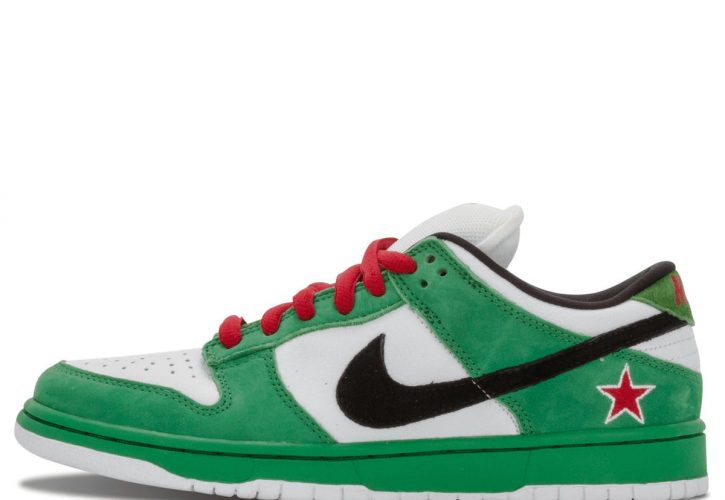 Nike Dunk Low Pro SB Skateboard Heineken is the Must-Have Sneaker for Style Enthusiasts