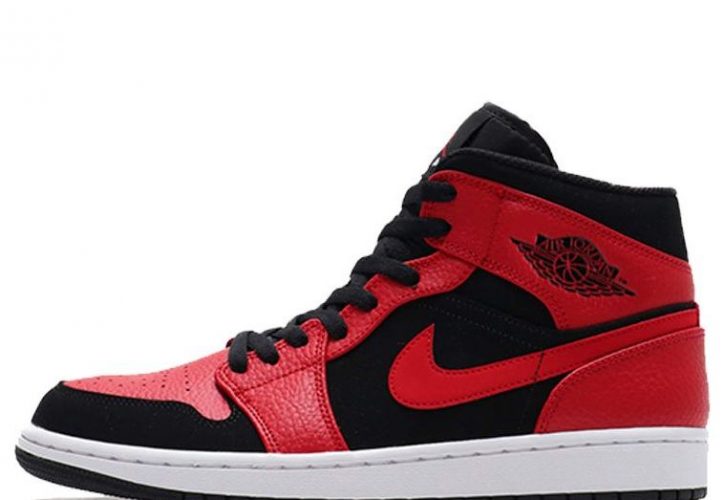 Air Jordan 1 Mid Black Gym Red Captivates Fashion Enthusiasts at New York Fashion Week