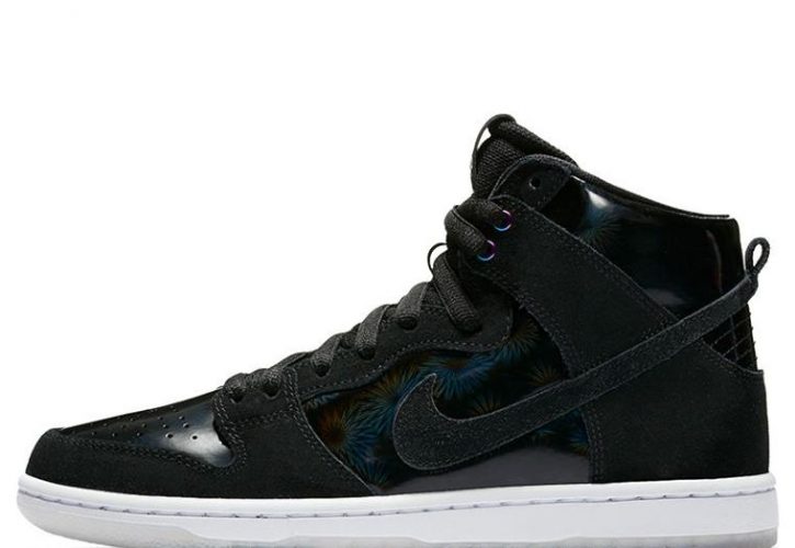 Nike SB Dunk High Pro Iridescent Black Takes the Skateboarding World by Storm