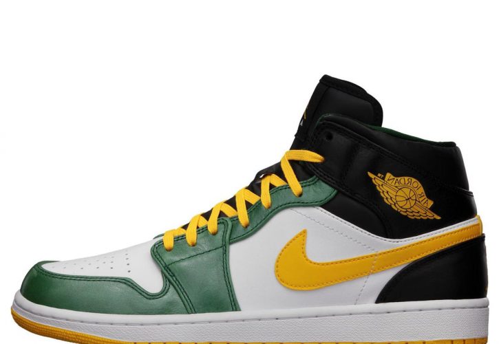 Air Jordan 1 Mid Gorge Green University Gold is Taking the Fashion World by Storm