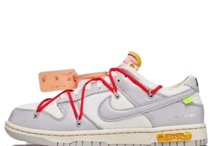 Nike Off White Dunk Low The 50 No 6 Redefines Street Style with Unique Design