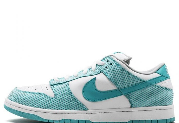 Nike Dunk Low Premium SB Skateboard High Hair White Aqua Makes Waves in Fashion
