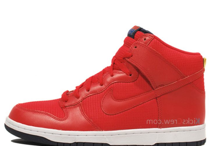 Nike Dunk High USA University Red Takes Center Stage in Fashion Events